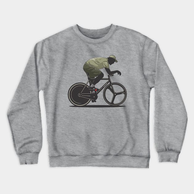 ride fixed gear Crewneck Sweatshirt by savya std22